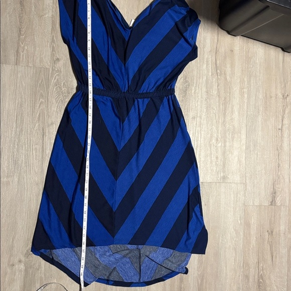 Christine Navy and Blue Dress - Picture 4 of 4